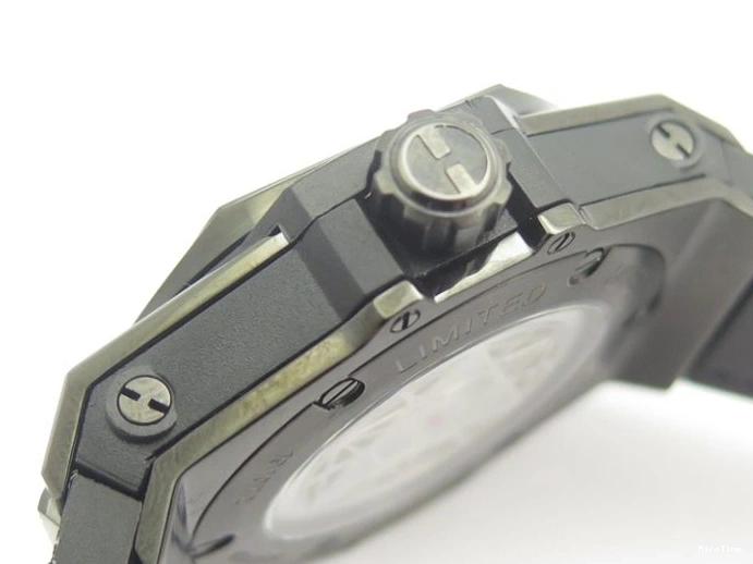 MIROTIME 0223 Supportive Portofino Automatic SS AF 1:1 Best Edition White Dial on Black Croco Leather Strap A 7184